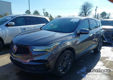 2019 Acura Rdx A-Spec Package z USA, uszkodzony, nr VIN 5J8TC2H69KL044459